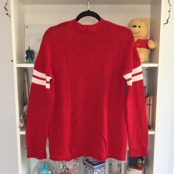 SHOW ME YOUR MUMU Varsity MERRY Sweater - Picture 6 of 12